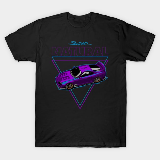 Toyota Supra Natural T-Shirt by aredie19
